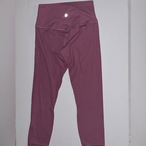 Lulu Lemon Pink Cropped Leggings